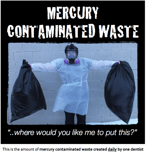 contaminated waste