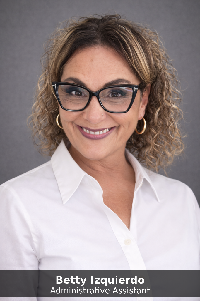 Betty Izquierdo IAOMT Administrative Assistant