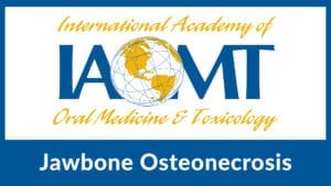 IAOMT logo Jawbone Osteonecrosis