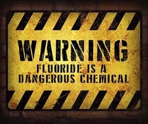 fluoride dangerous chemical sign